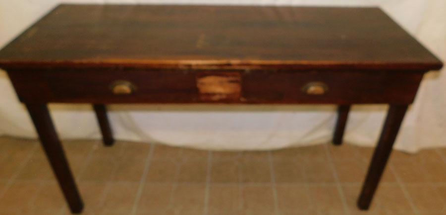 Antique Cherry 2 Drawer Console Table (1 of 3)