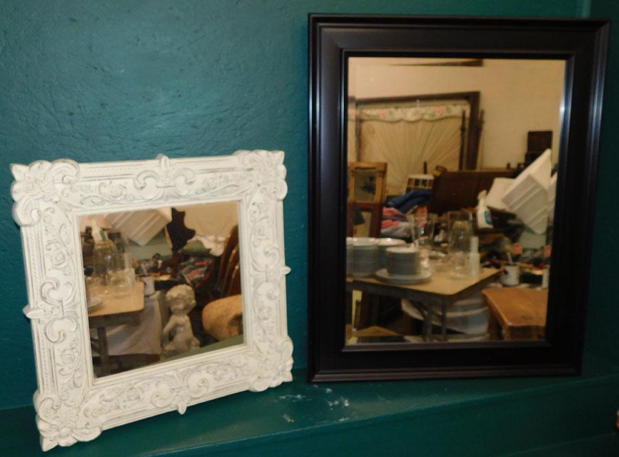 Two Framed Mirrors ( 1 Is Beveled) (1 of 4)