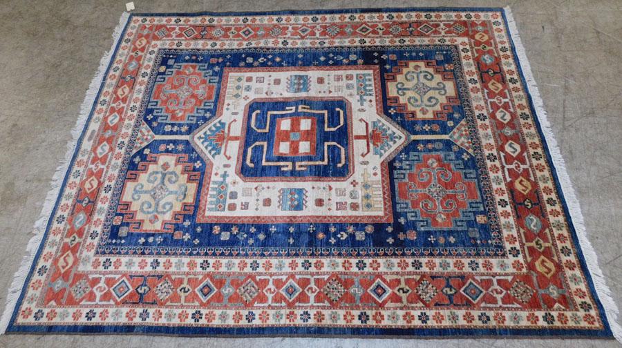 6' 0" X 7' 6"  Hand Made Oriental Rug (1 of 2)