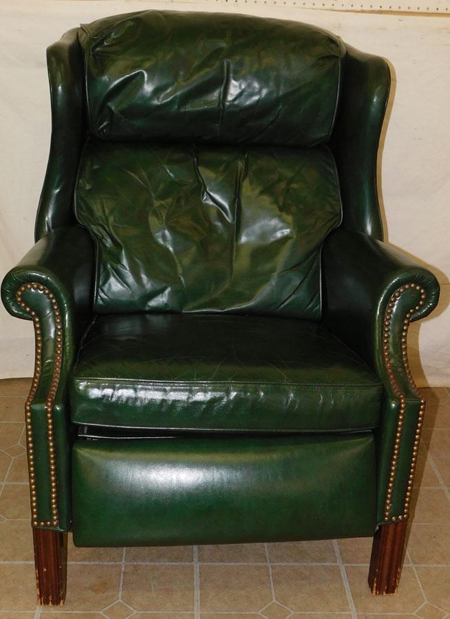 Leather Wing Chair by Bradington Young (1 of 4)
