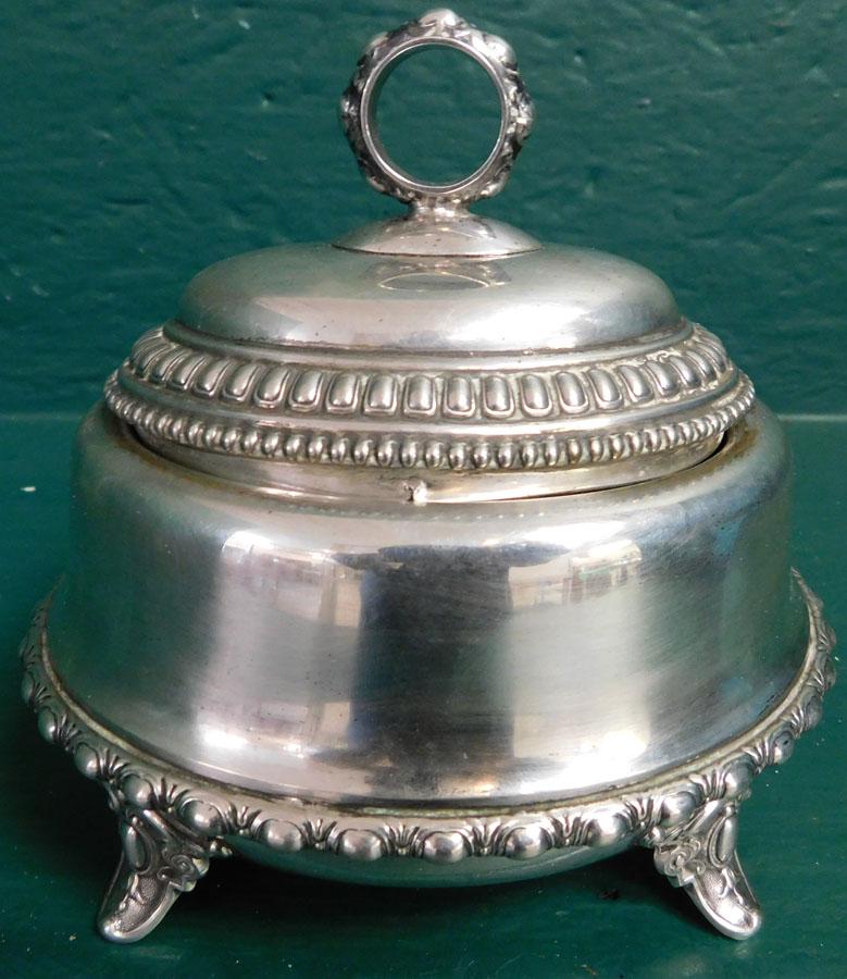 German .800 Silver Tea Caddy by H. Meyer Berlin (6.5 (1 of 4)