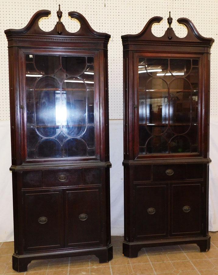 Pr Mah Corner Cabinets By Mount Airy Mantel & Table Co. (1 of 5)
