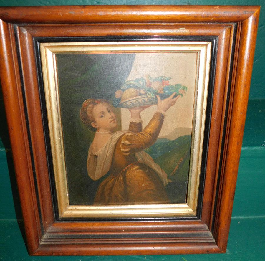 Print on Board Victorian Walnut Shadow Box Frame (1 of 3)