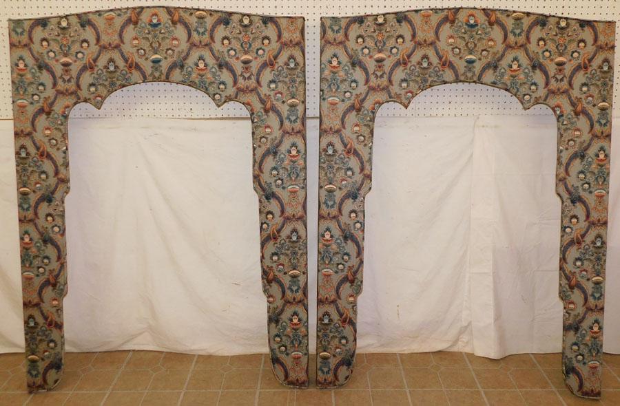 Two Upholstered Window Valance: Two Upholstered Window Valance. 44 3/4" x 60 1/2"