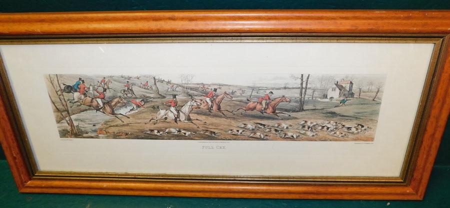 Framed Fox Hunt Print (1 of 4)