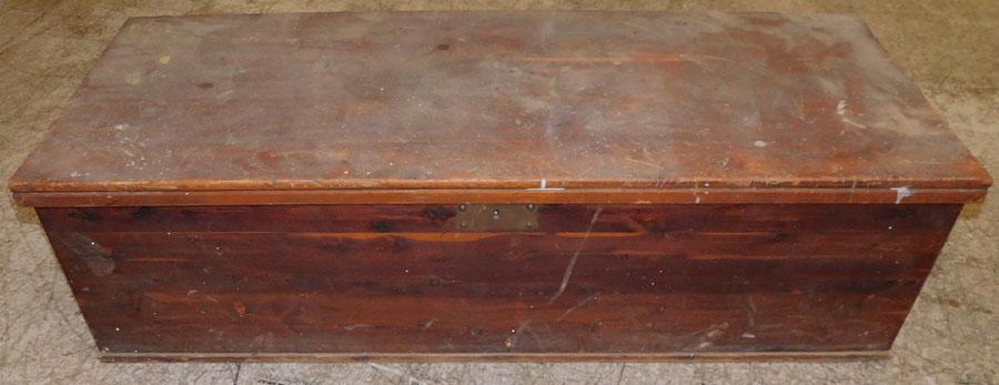 Antique Cedar Blanket Chest (1 of 2)