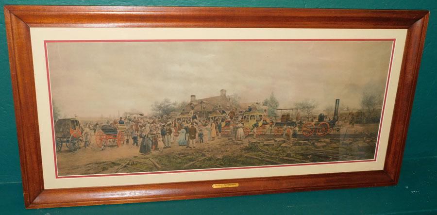The First Railway Train Print by E.L. Henry (1 of 4)