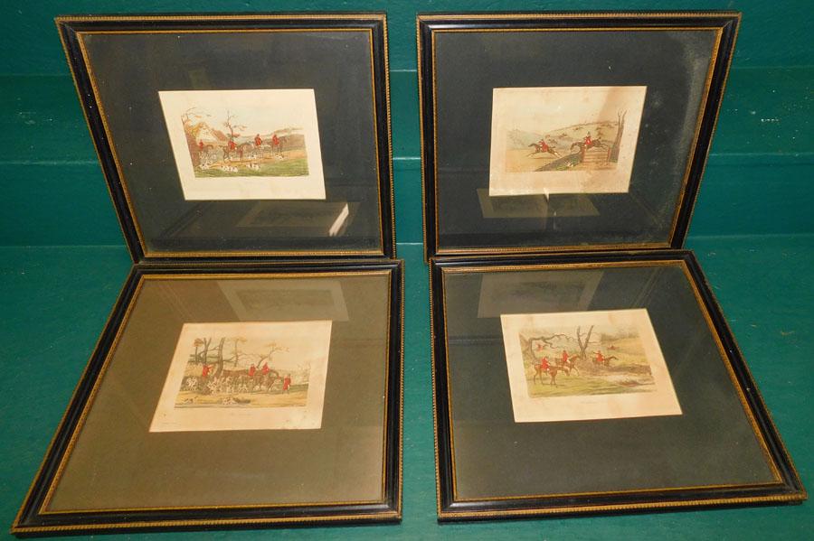 4 Fox Hunt Framed Prints (1 of 6)