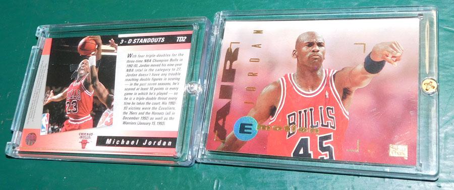 2 Michael Jordan Basketball Cards (1 of 2)