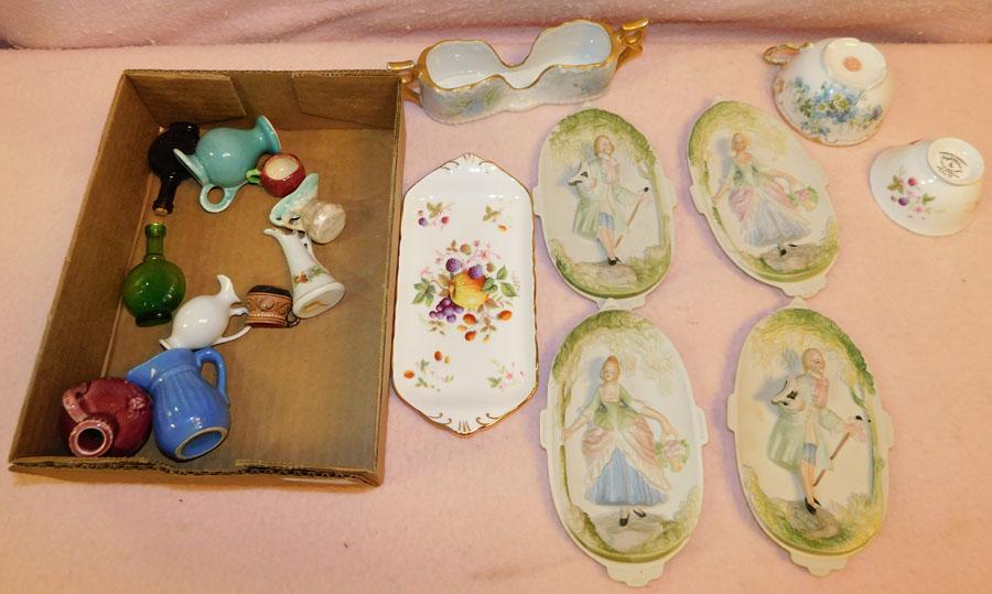 Lot of Bisque Type Wall Plaques (1 of 5)