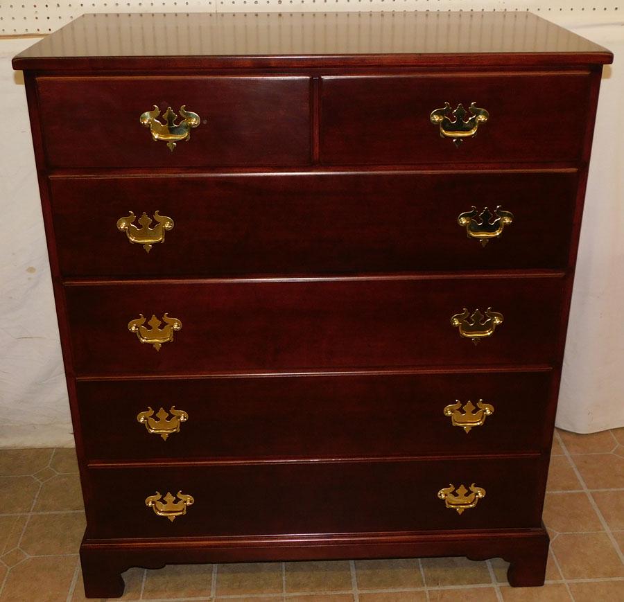 Cherry 2/4 Drawer Chest By Whitney (1 of 7)