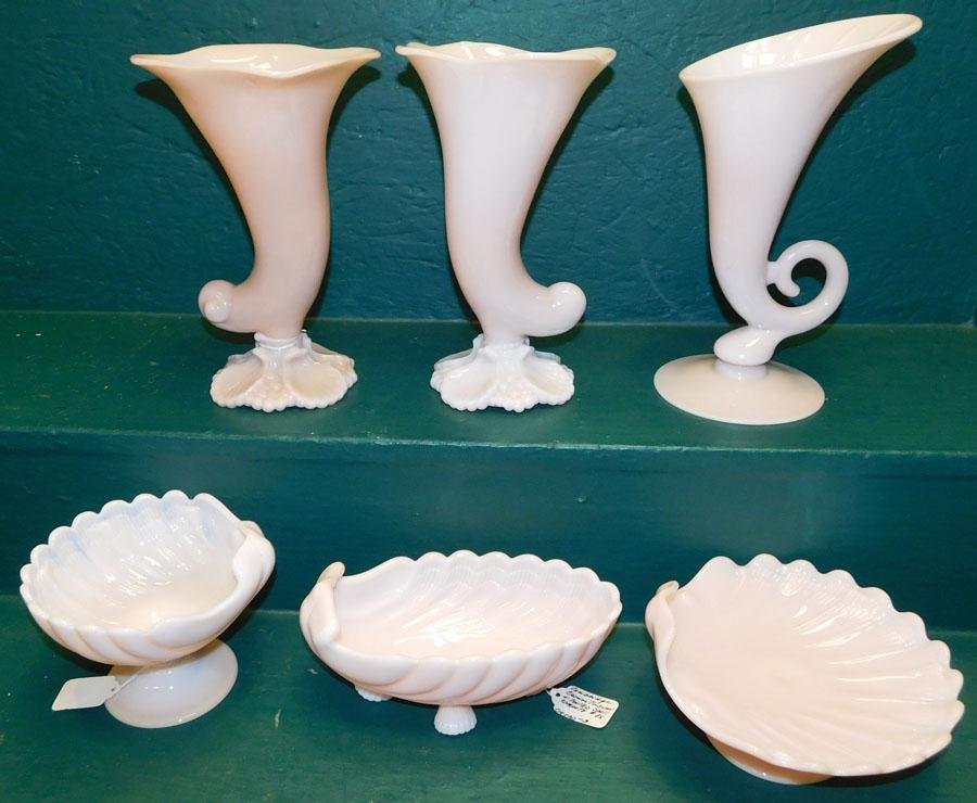 6 Pc Crown Tuscan Cambridge Glassware (1 of 5)