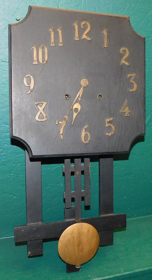 Mission Oak Wall Clock (1 of 3)