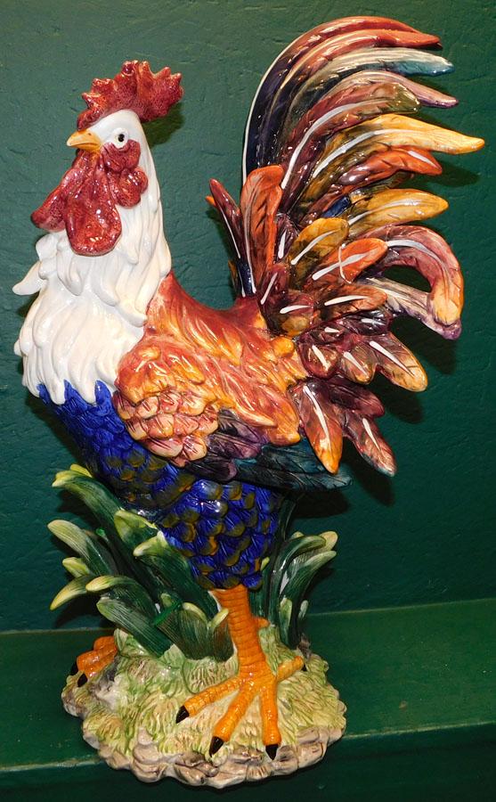 Ceramic Rooster (1 of 5)