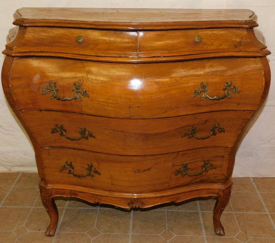 Italian Walnut 2/3 Drawer Bombay Chest (1 of 4)