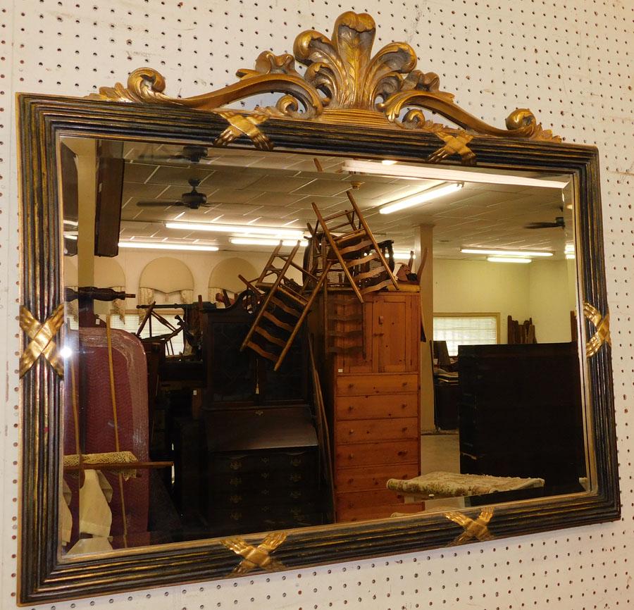French Gilt Frame Mirror (1 of 5)