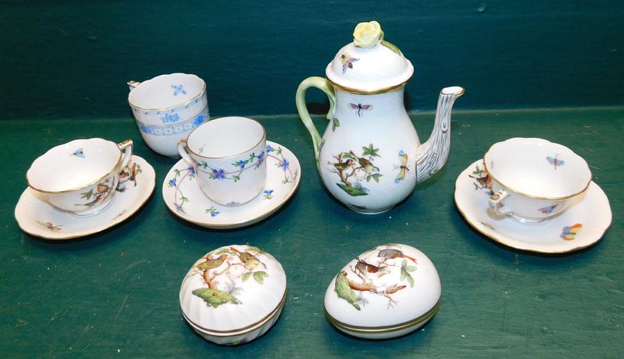 10 Pc Herend Porcelain (1 of 2)