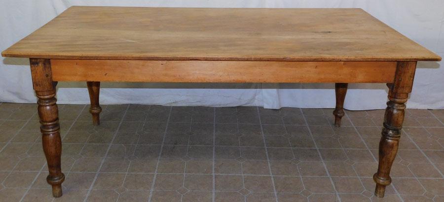 19th C Cherry Farm Table (1 of 9)