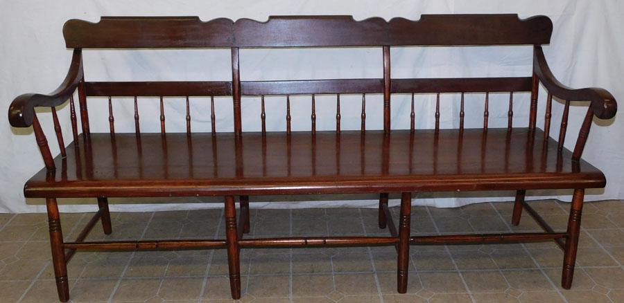19th C Cherry Bench (1 of 6)