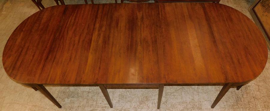 Cherry Bench Made 3 Part Dining Table (1 of 4)