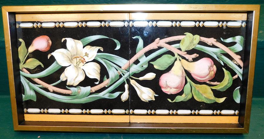 Two Framed Minton Tiles (1 of 2)