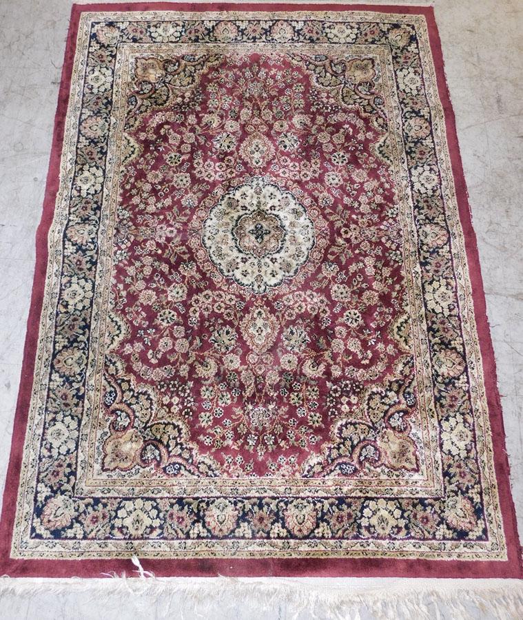 3' 2" X 4' 6"  Machine Made Silk Rug (1 of 2)