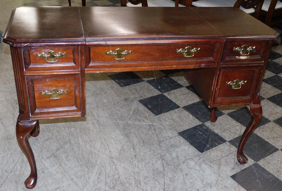 Cherry Fold Over Top Dressing Table (1 of 8)