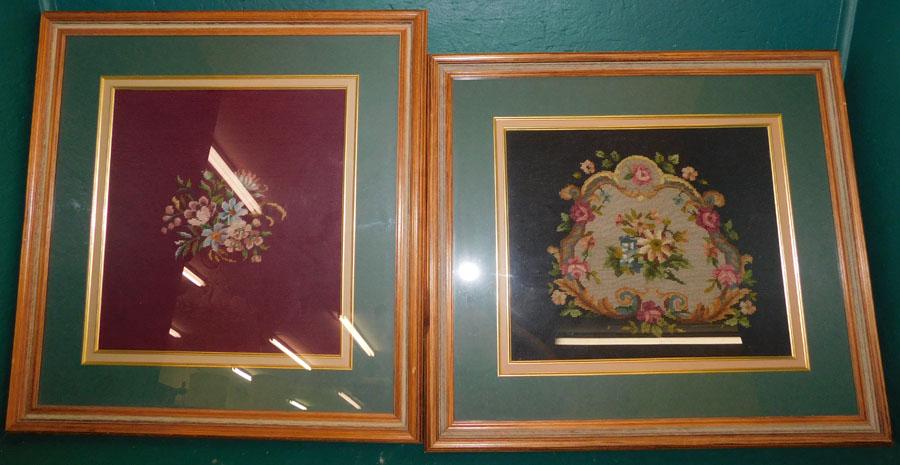 Two Framed Needlework's (1 of 4)
