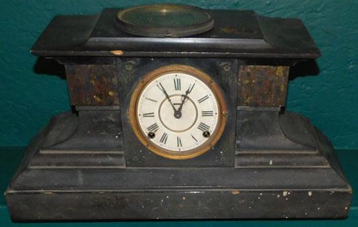 Antique Cherry Wall Clock (1 of 4)