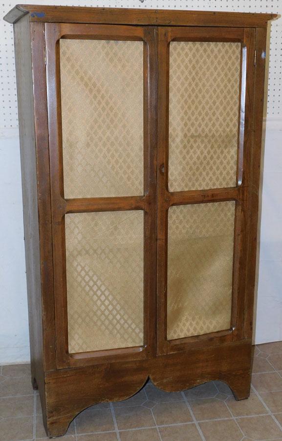 Antique Walnut 2 Door Pantry (1 of 3)
