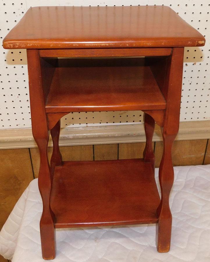 Maple Stand By Interior Rattan Co.: Maple Stand By Interior Rattan Co.. 16" W 13" D 28" H