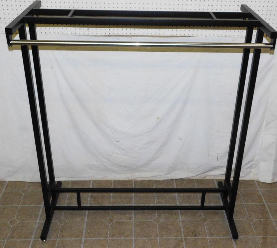 Painted Metal & Chrome Clothes Rack (1 of 2)