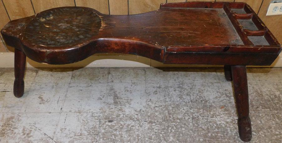 Antique Pine Cobblers Bench (1 of 3)