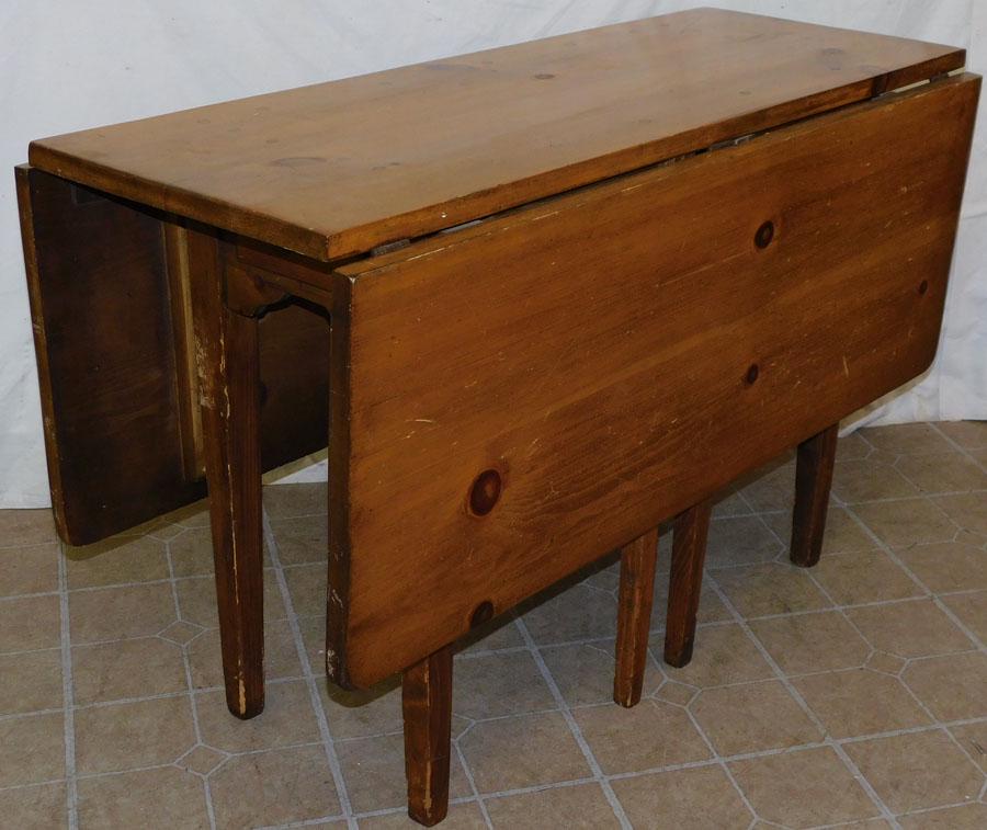 Pine Drop Leaf Dining Table (1 of 3)