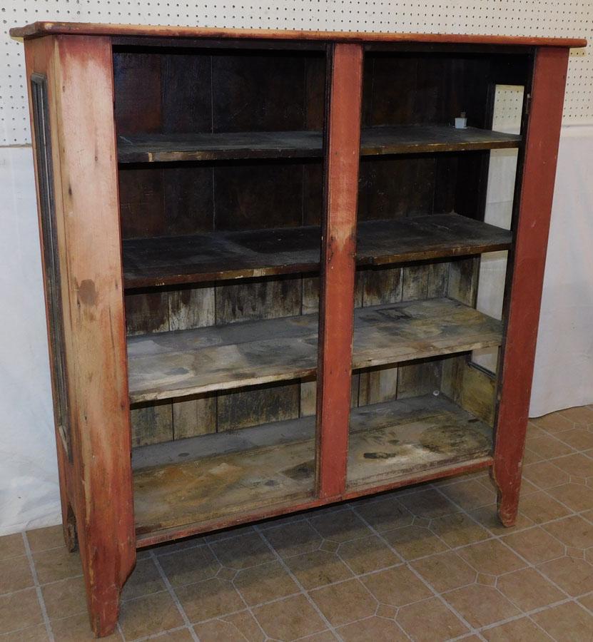 Antique Pantry Cupboard (No Doors) (1 of 4)