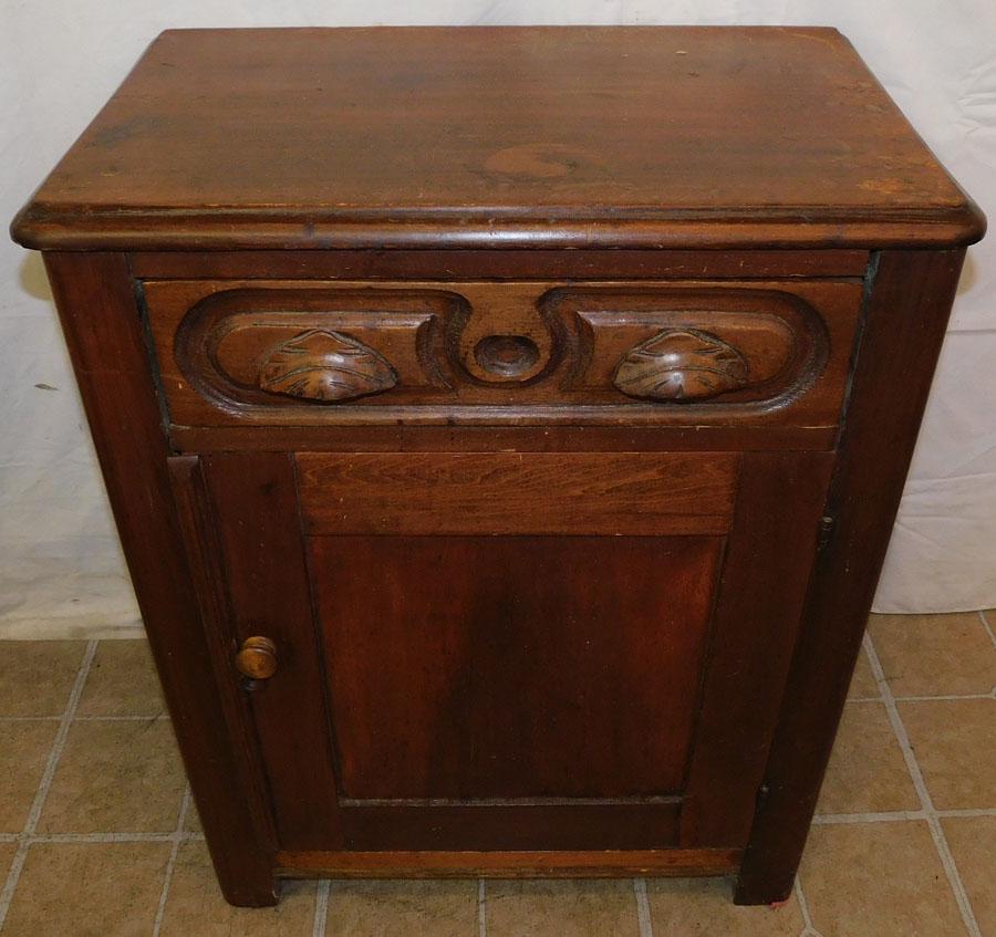 Antique Walnut Cabinet (1 of 4)