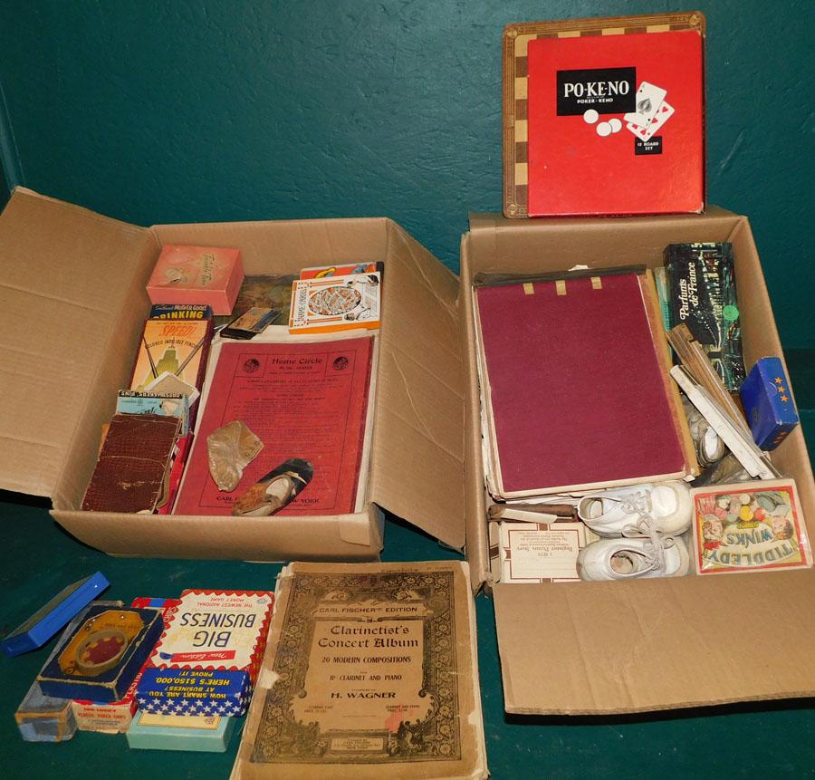 Lot Of Vintage Games, Music Magazines, Misc. Items (1 of 4)