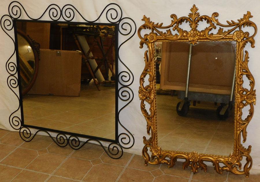 Composite Framed Mirror & Metal Framed Mirror (1 of 4)