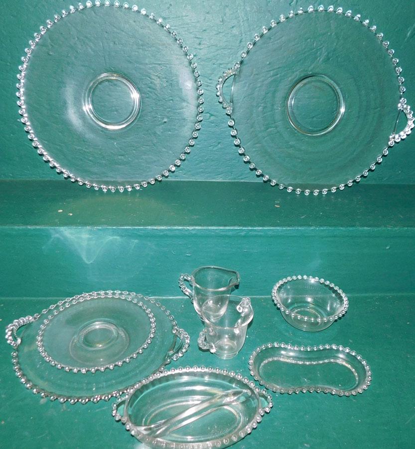 Lot Of Candlewick Glass Items (1 of 1)