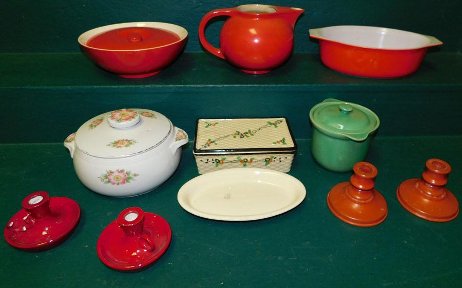 Lot Of Porcelain Covered Dishes-- Pyrex-- Misc. (1 of 5)