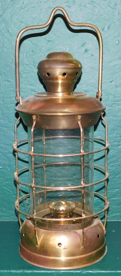 Brass & Glass Ship's Lantern (1 of 4)