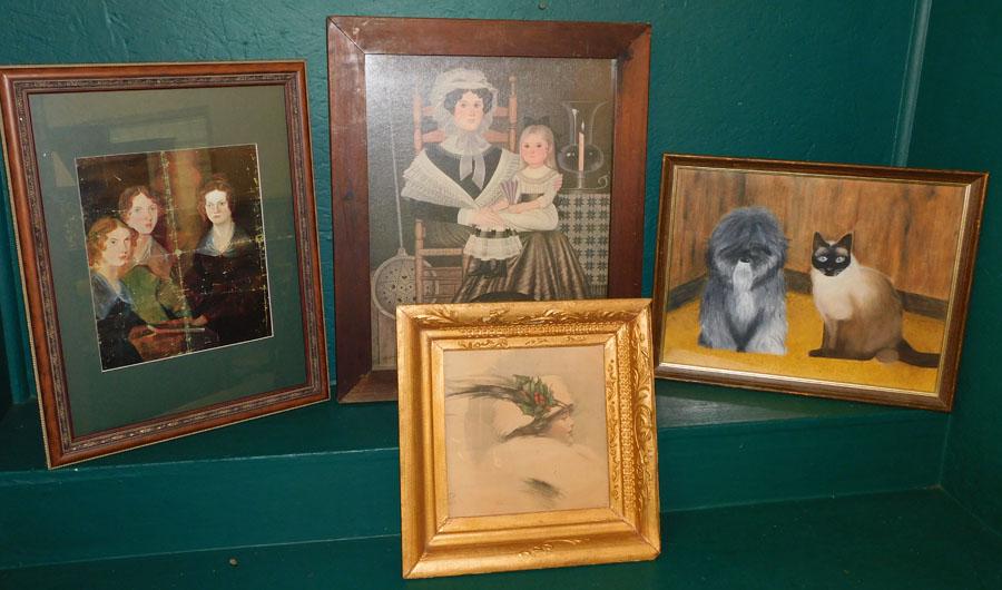 Collection of misc. prints and paintings (1 of 5)