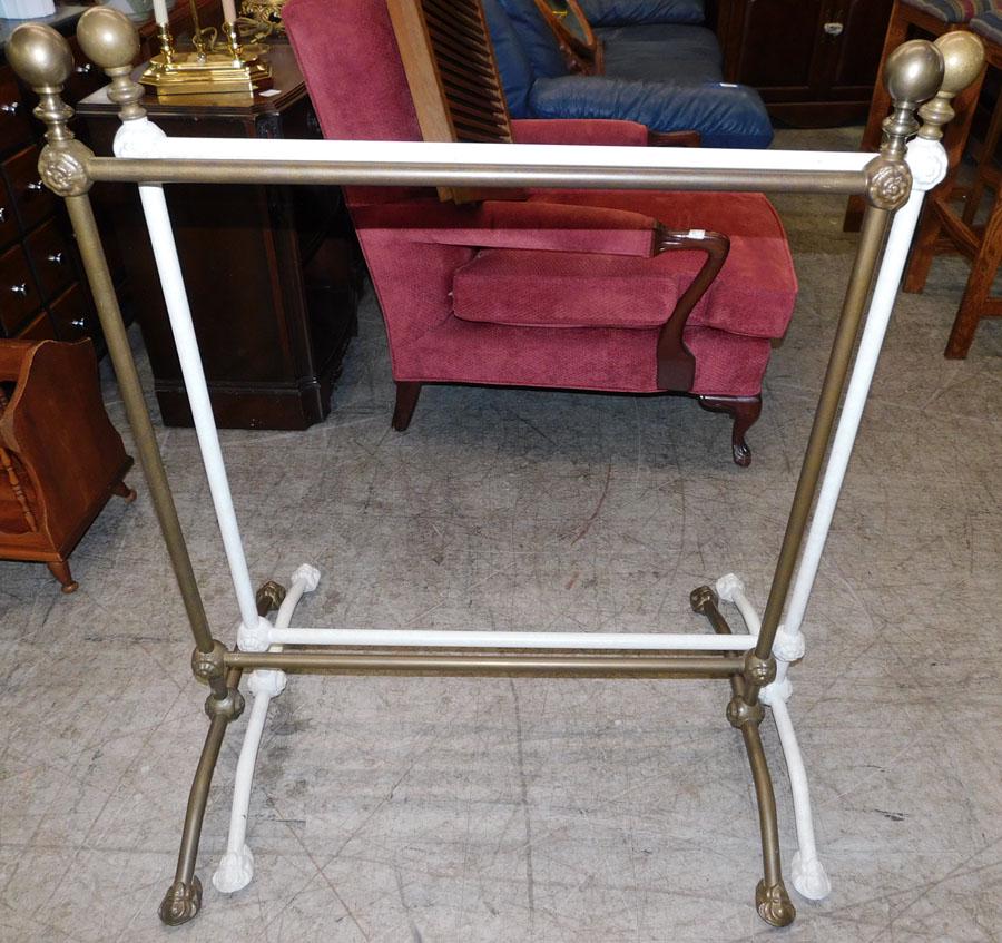 2 Painted Metal Towel Racks (1 of 2)