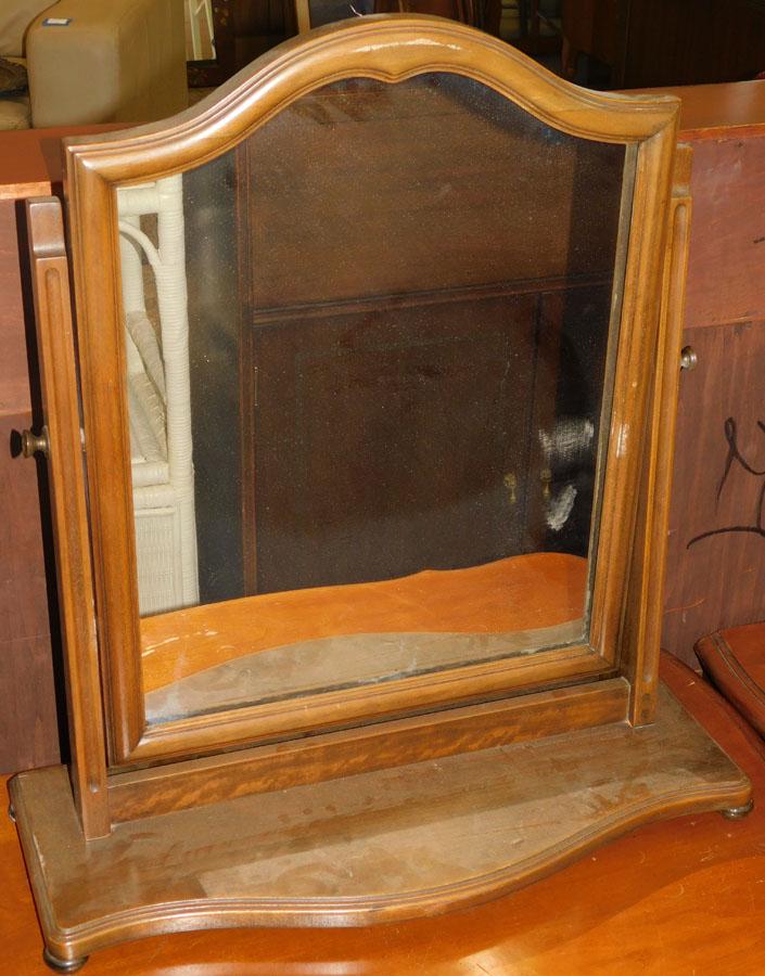 Walnut Shaving Mirror (1 of 1)