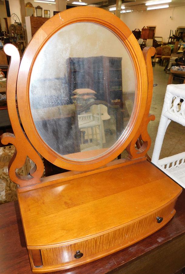 Maple Shaving Mirror (1 of 2)