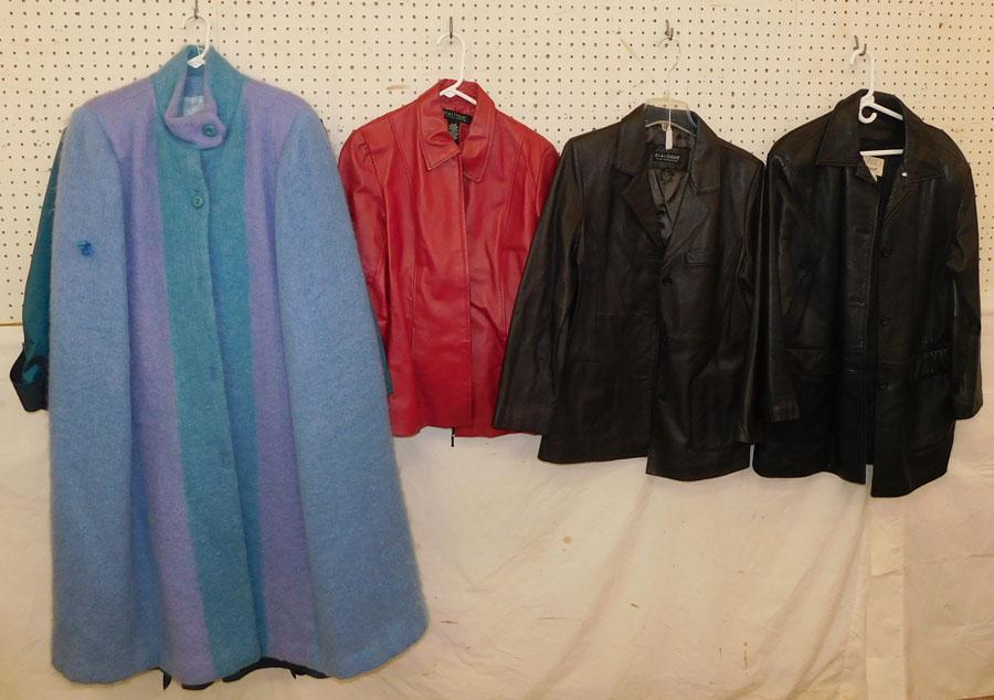 3 Ladies Leather Jackets & 2 Ladies Coats (1 of 6)