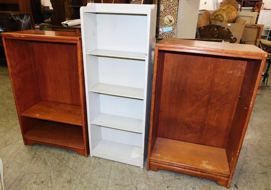 Painted Bookshelf & 2 Maple Bookshelves (1 of 1)