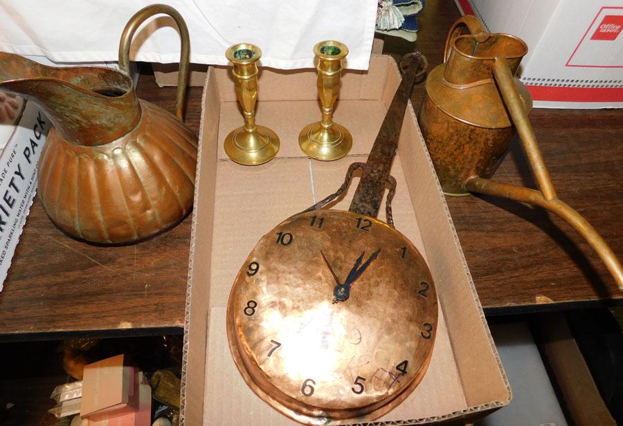 Lot of Copper & Brass Items (1 of 2)