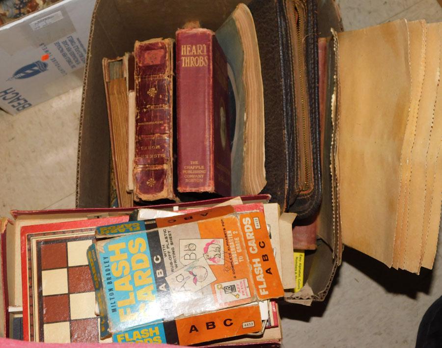 Lot of Vintage Books, Records, & Ledgers (1 of 7)