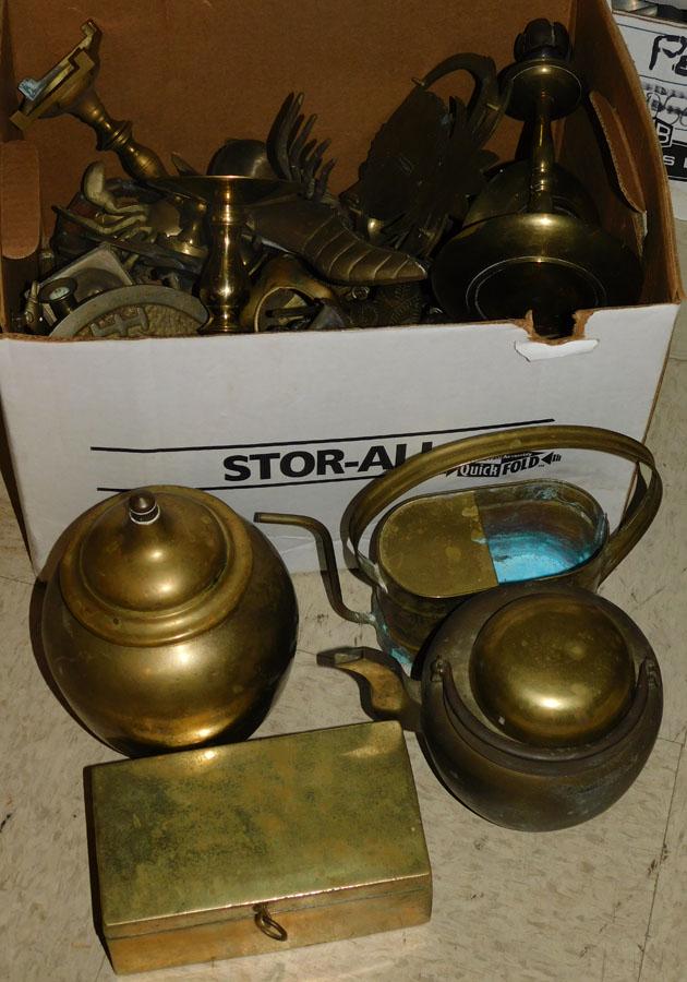 Lot of Brass Items (1 of 2)